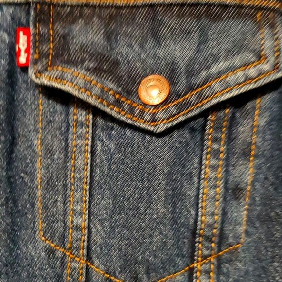 Levis Jean Jacket Leopard Lined 3X 🆕️ - Picture 6 of 8